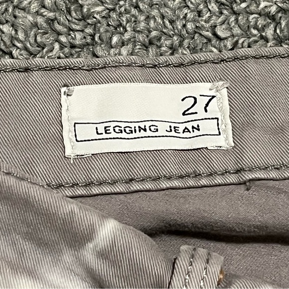 Gap Jeans Womens 27 Gray Tye Dye Jegging Stretch Denim Retro Rock - Picture 4 of 9